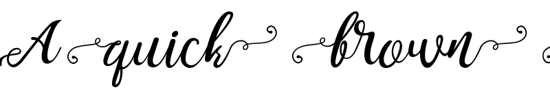 Preview of noelan script font