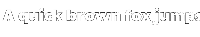 Preview of Noelty DEMO Outline font