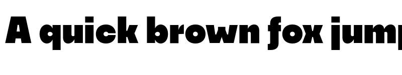 Preview of Noka Black font