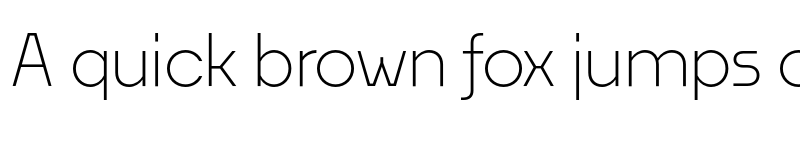 Preview of Noka Light font