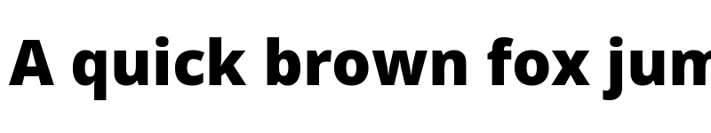 Preview of Nokora Black font