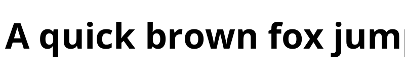 Preview of Nokora Bold font