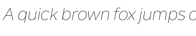 Preview of Nolan Next Light Italic font