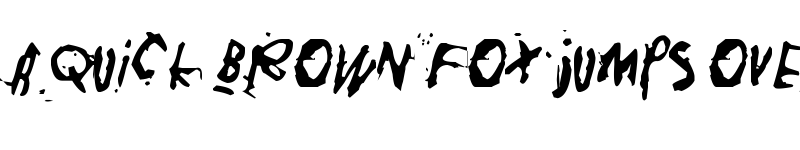 Preview of Nollapiste Regular font