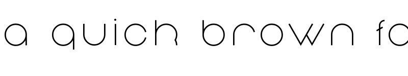 Preview of Nonchalance Regular font