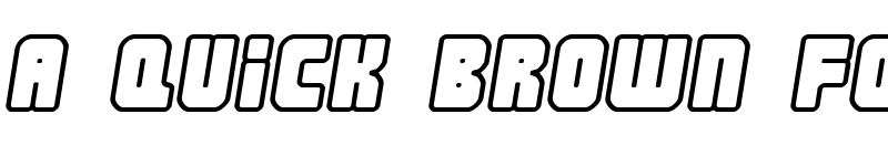 Preview of Nonstop italic Regular font