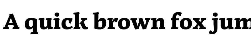 Preview of Noort Extrabold font