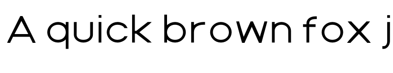 Preview of Nordica Advanced RegularExtended font