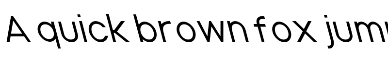 Preview of Nordica Advanced RegularLObl font