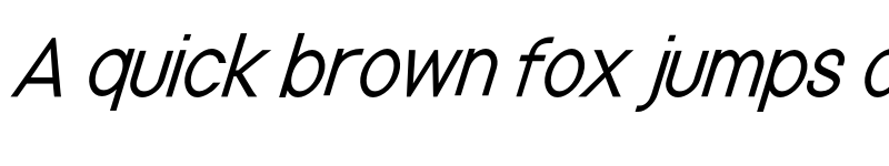 Preview of Nordica Plus NordicaClassicLightConObl font