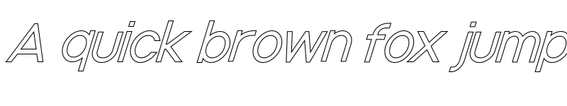 Preview of Nordica Plus NordicaClassicLightOblOl font