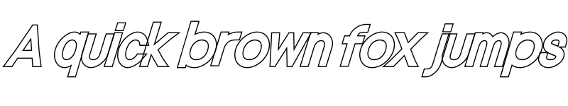 Preview of Nordica Plus NordicaClassicRgCondOblOl font