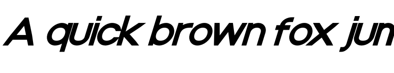 Preview of Nordica Plus NordicaClassicRgExtObl font