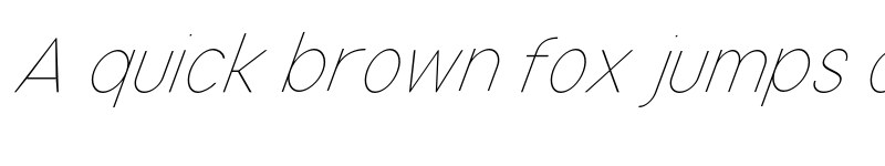 Preview of Nordica Plus NordicaClassicUltLtCondObl font