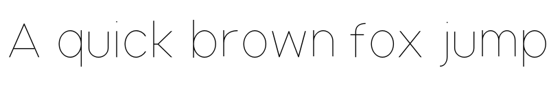 Preview of Nordica Plus NordicaClassicUltraLight font