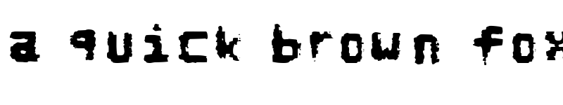 Preview of NoRefunds Regular font