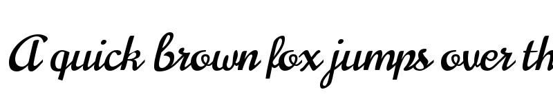 Preview of Norican Regular font