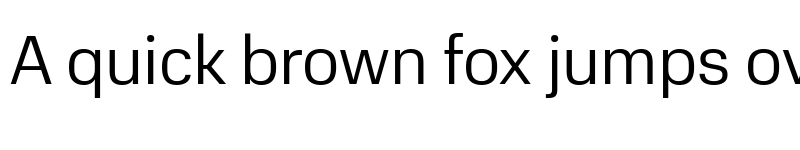 Preview of Normalidad Compact Light font