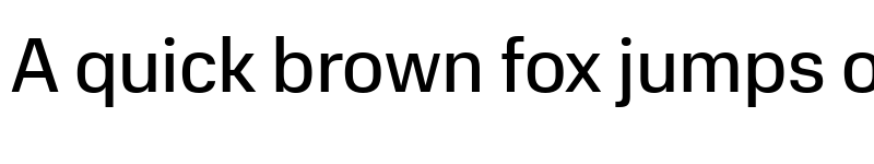 Preview of Normalidad Compact Regular font