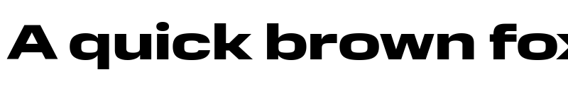 Preview of Normalidad Extended Black font