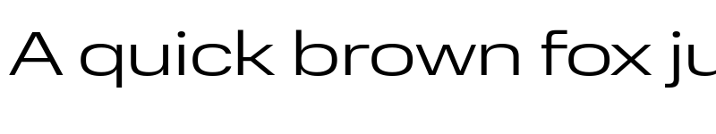 Preview of Normalidad Extended Light font