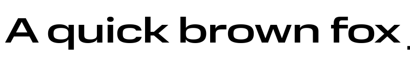 Preview of Normalidad Extended Medium font