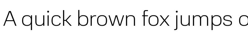 Preview of Normalidad Text Thin font