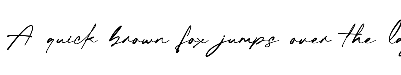 Preview of Nort Milk Regular font