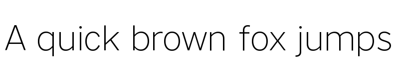 Preview of Nort W07 ExtraLight font