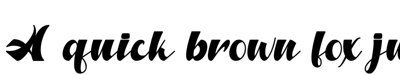 Preview of North Blue Regular font