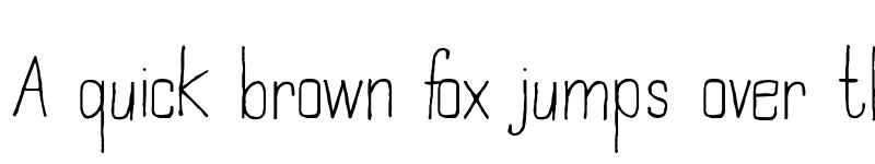 Preview of Northampton Regular font