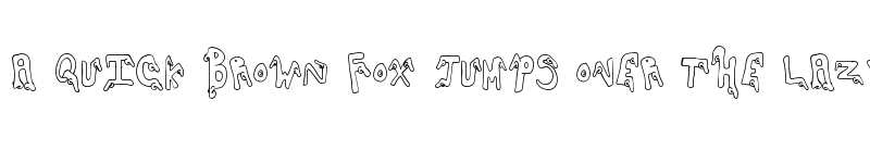 Preview of Noses Regular font