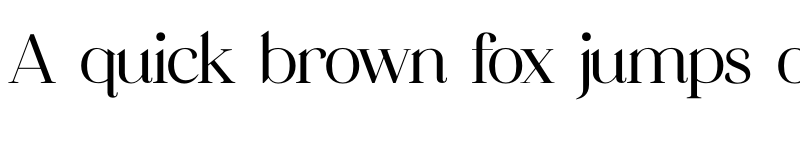 Preview of Nostalgia Regular font