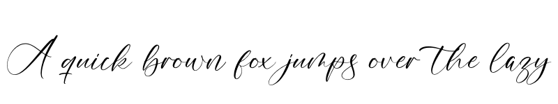 Preview of Nosttalgic Regular font