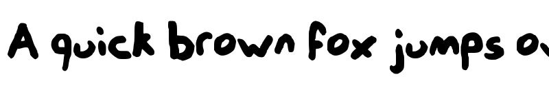 Preview of Not Really Medium font