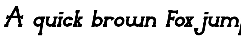 Preview of Not Wanted Demo Italic font