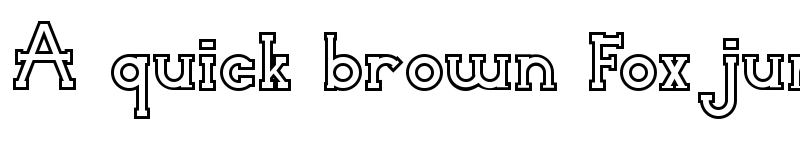 Preview of Not Wanted Demo Outline font