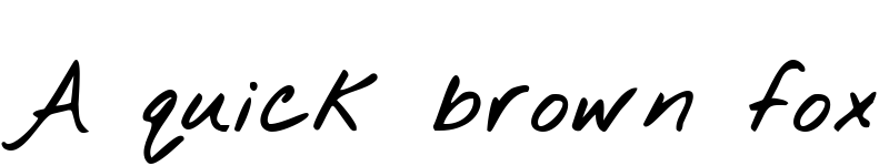 Preview of Nothing You Could Do Bold Bold font