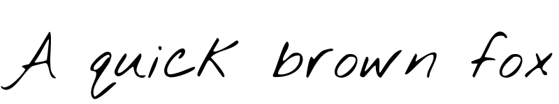 Preview of Nothing You Could Do Regular font