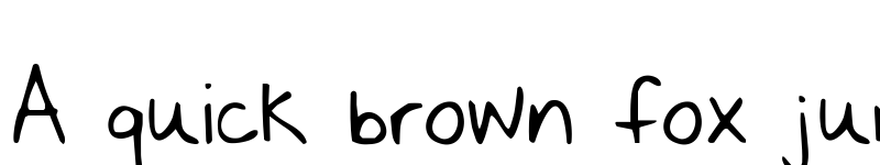 Preview of Nothing You Could Say Regular font