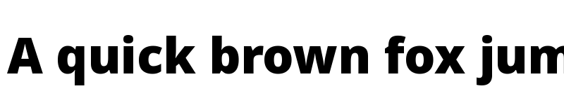 Preview of Noto Sans Black font