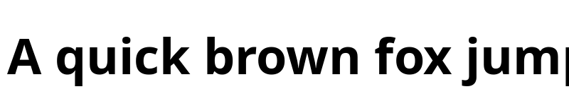 Preview of Noto Sans Bold font