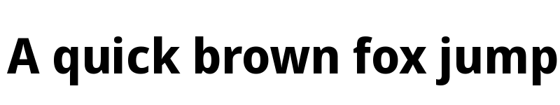 Preview of Noto Sans Display Bold font