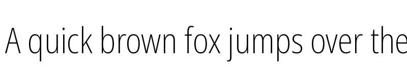 Preview of Noto Sans Display Condensed ExtraLight font