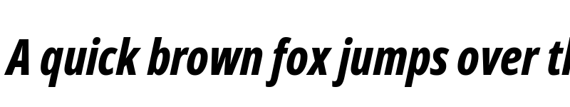 Preview of Noto Sans Display ExtraCondensed ExtraBold Italic font