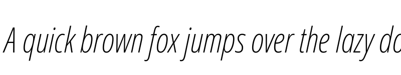 Preview of Noto Sans Display ExtraCondensed ExtraLight Italic font