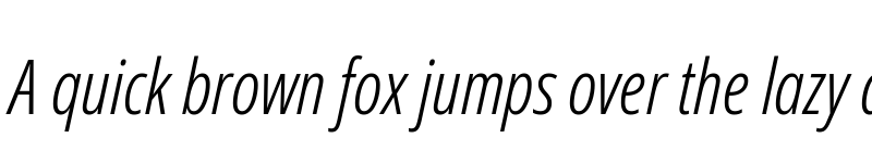 Preview of Noto Sans Display ExtraCondensed Light Italic font