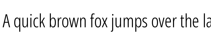 Preview of Noto Sans Display ExtraCondensed Light font