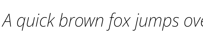 Preview of Noto Sans Display ExtraLight Italic font