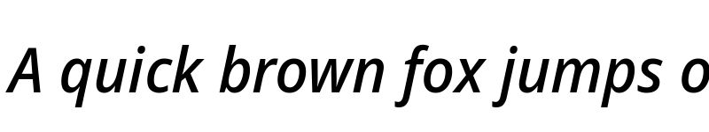 Preview of Noto Sans Display Medium Italic font